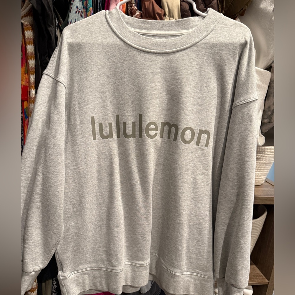 lululemon graphic crew neck